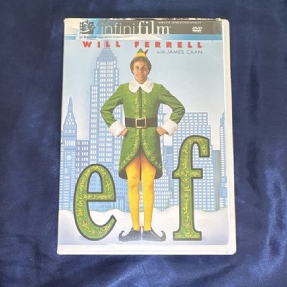 Elf (DVD, InfiniFilm Edition, 2003) Will Ferrell, James Caan, Comedy, PG